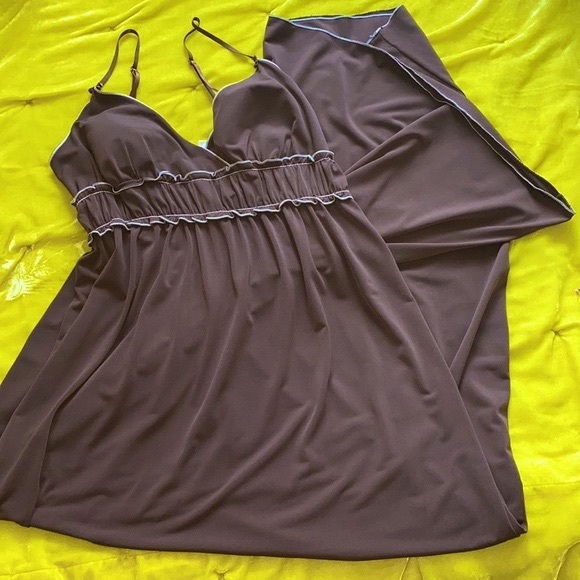 Max Studio Maxi Dress in Mocha, size M, nice cond. - Picture 9 of 10